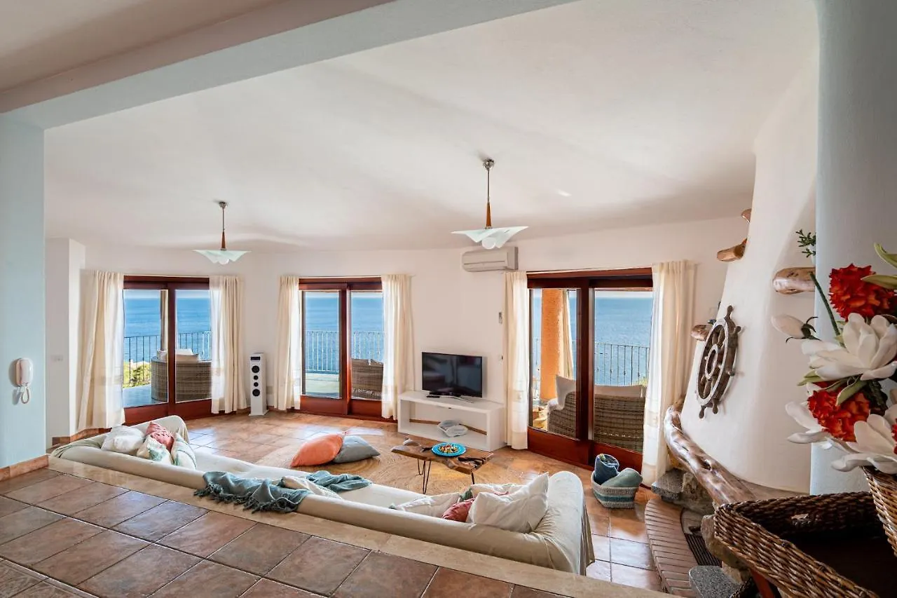 טורה דלה סטלה Villa Patty With Infinity Pool In Front Of The Sea, Parking And Wifi טורה דלה סטלה